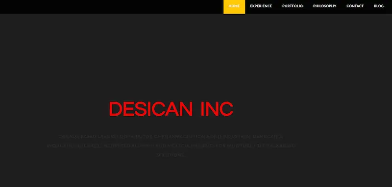 1. Desican Inc