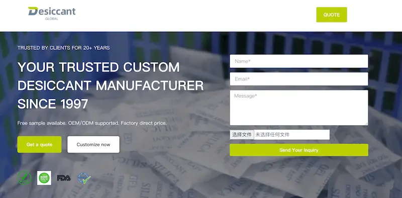 3. Desiccant Global