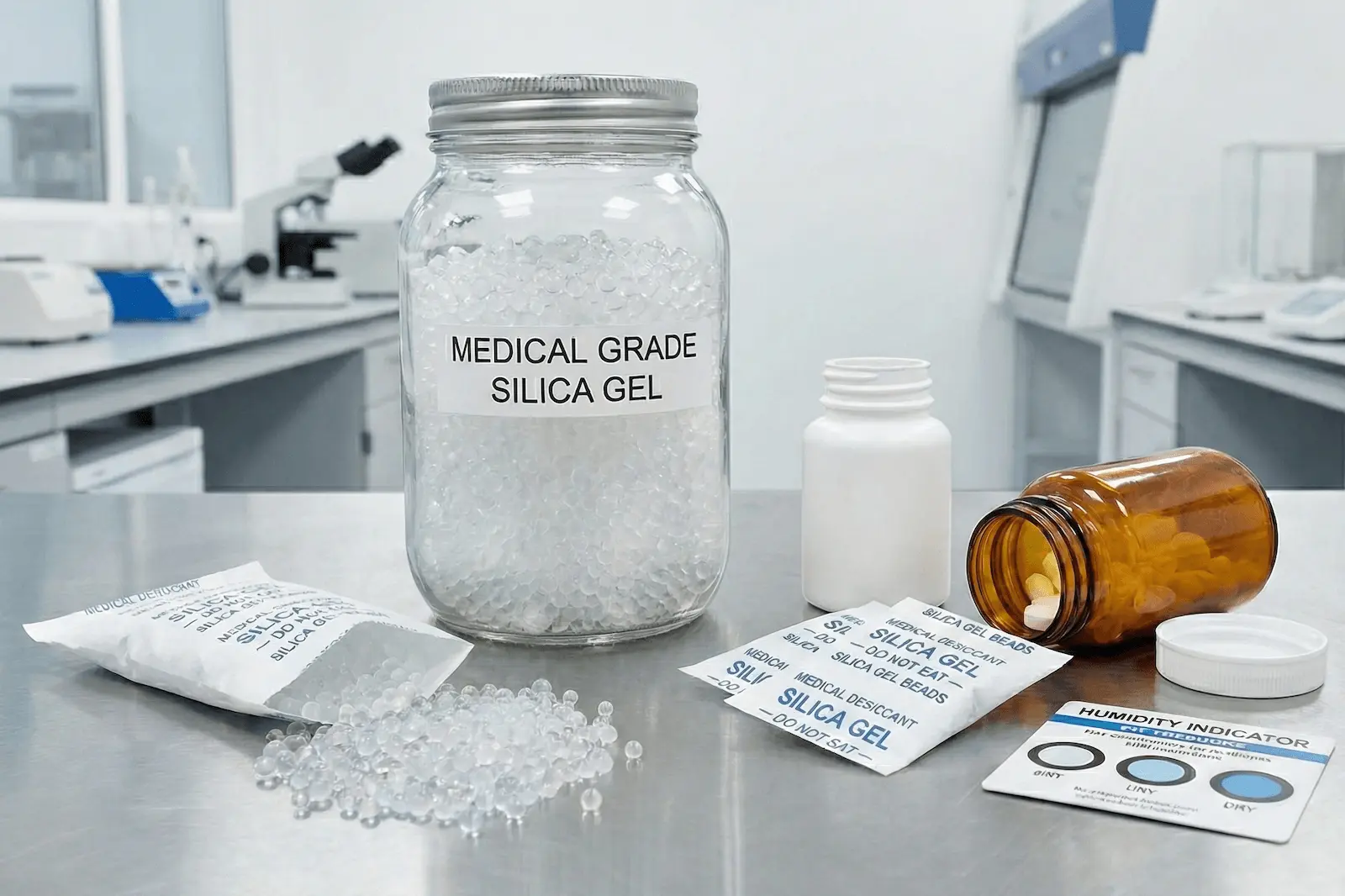 Medical Desiccant Silica Gel: Technical Guide for Pharmaceutical Packaging