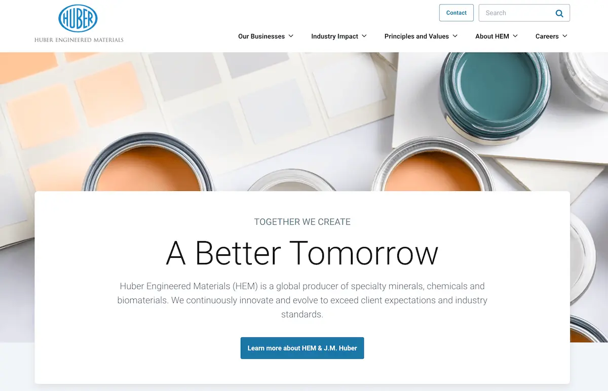 9. Huber Engineered Materials (JM Huber)