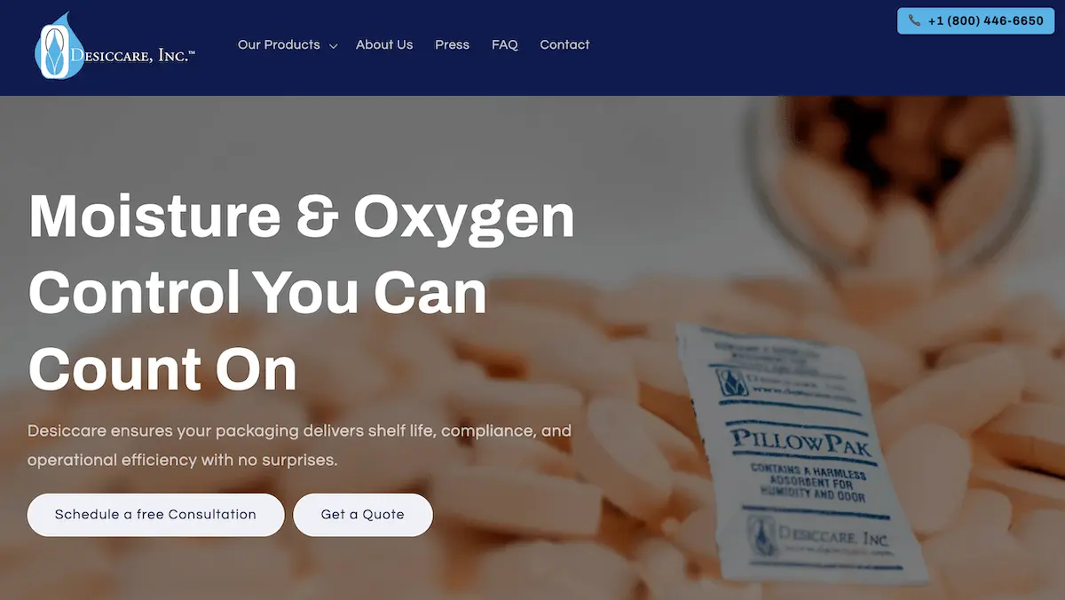 Desiccare, Inc