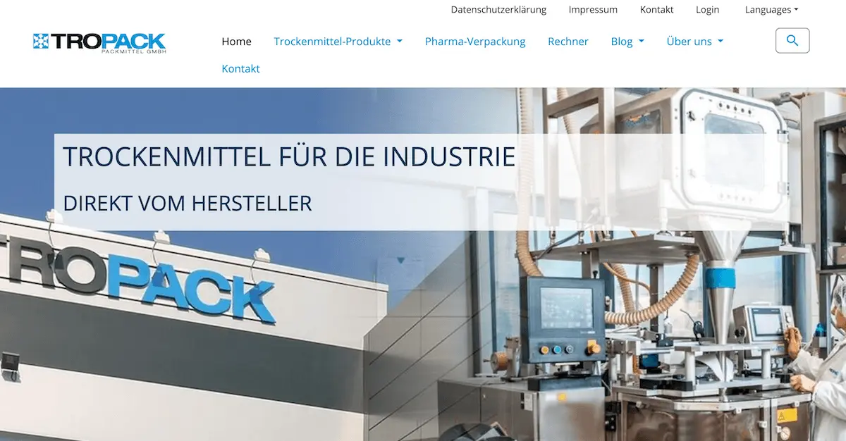 Tropack Packmittel